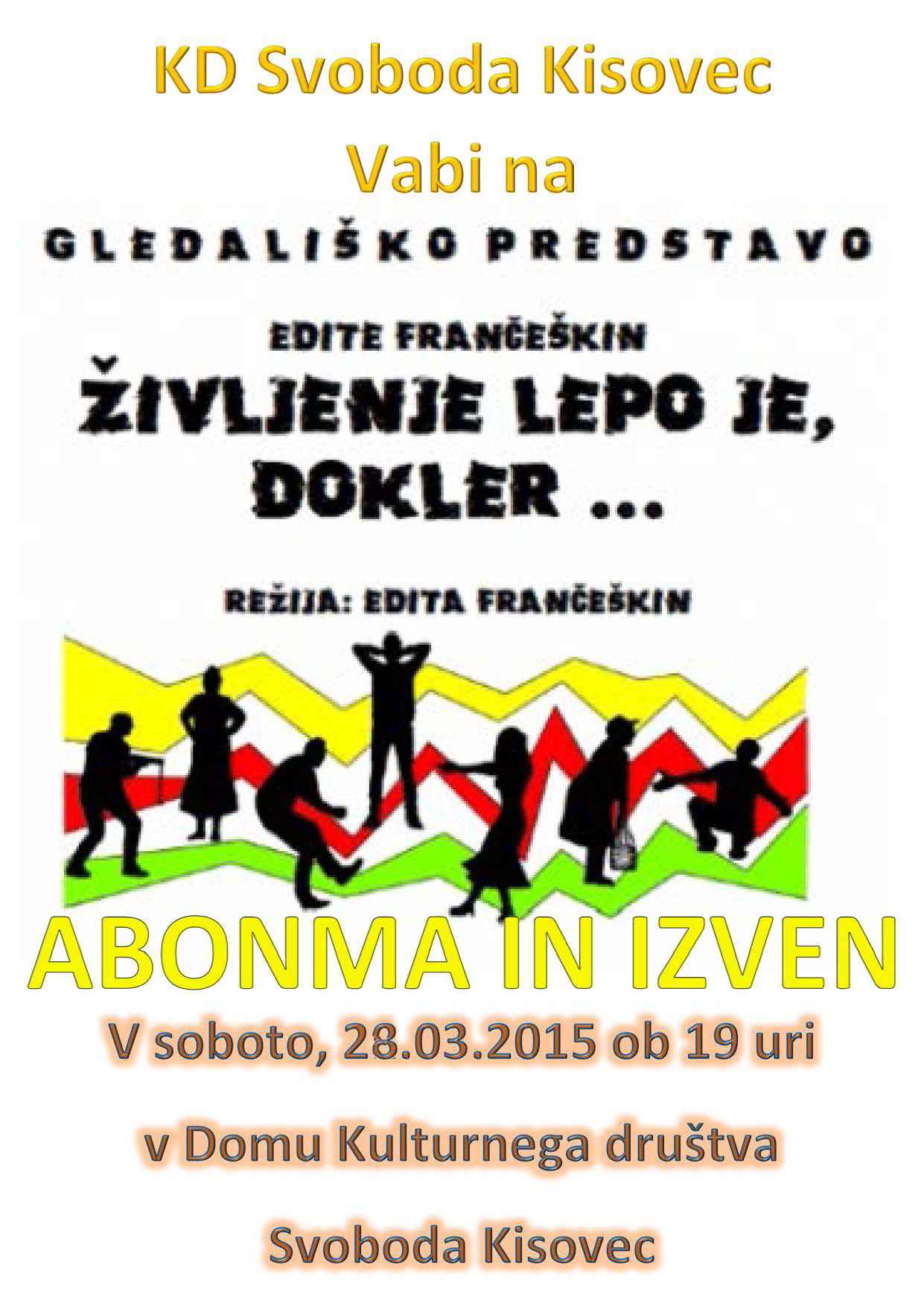 Abonma KD Svoboda Kisovec